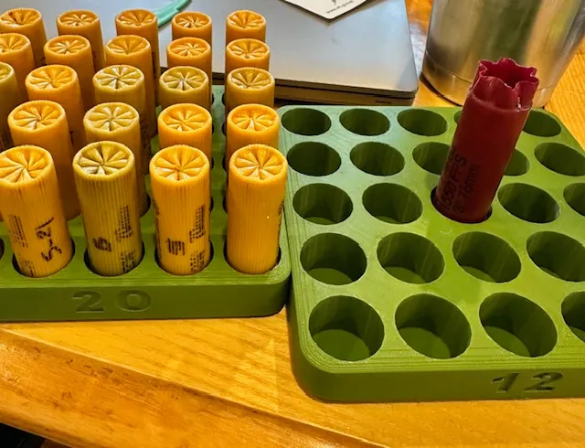 20g 12g guage shotshell reloading tray